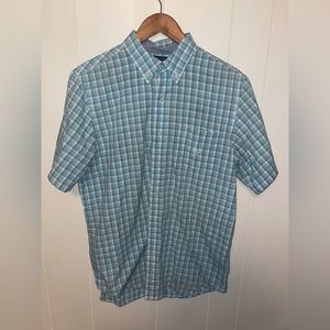 Chaps short sleeve button up